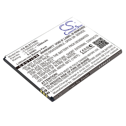 3.7V 1600mAh/5.92Wh Li-ion Mobile/SmartPhone Battery for BLU