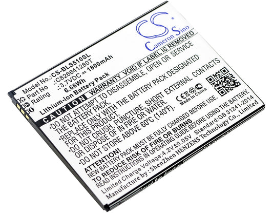 3.7V 1800mAh/6.66Wh Li-ion Mobile/SmartPhone Battery for BLU