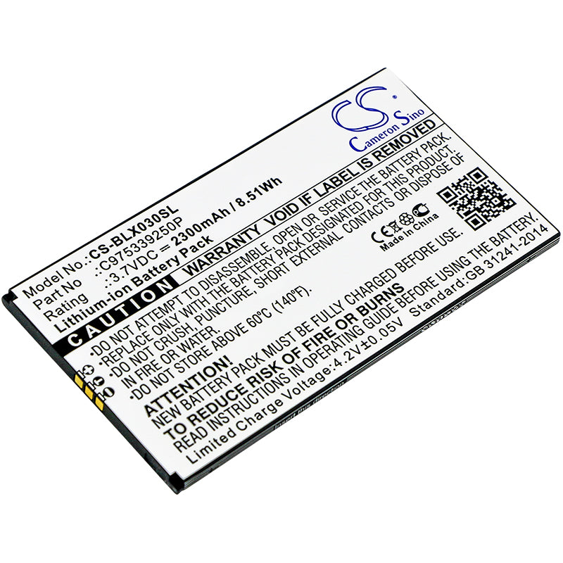 3.7V 2300mAh/8.51Wh Li-ion Mobile/SmartPhone Battery for BLU