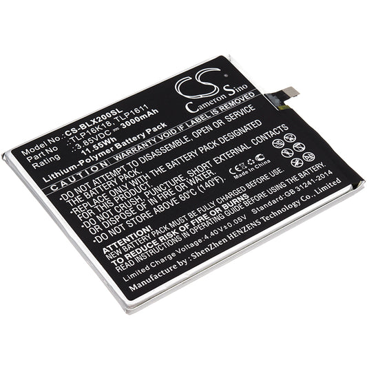 3.85V 3000mAh/11.55Wh Li-Polymer Mobile/SmartPhone Battery for BLU