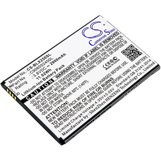 3.8V 2900mAh/11.02Wh Li-ion Mobile/SmartPhone Battery for BLU