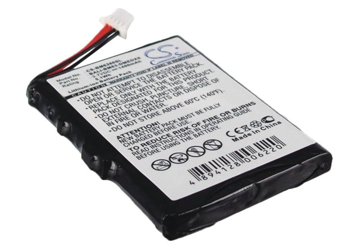 3.7V 1400mAh Li-ion GPS/Navigator Battery for BlueMedia