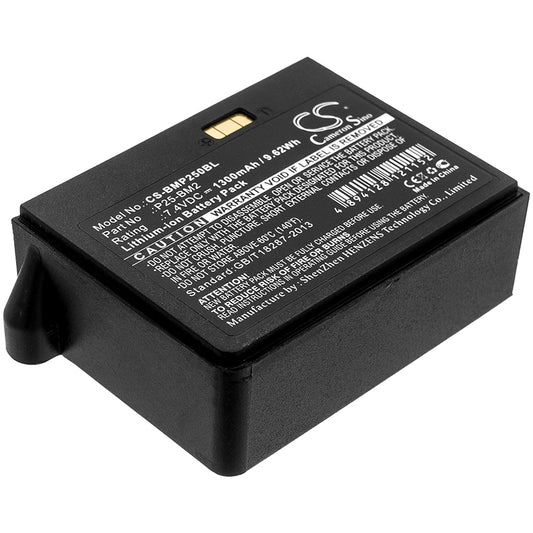 7.4V 1300mAh/9.62Wh Li-ion Payment Terminal Battery for Blue