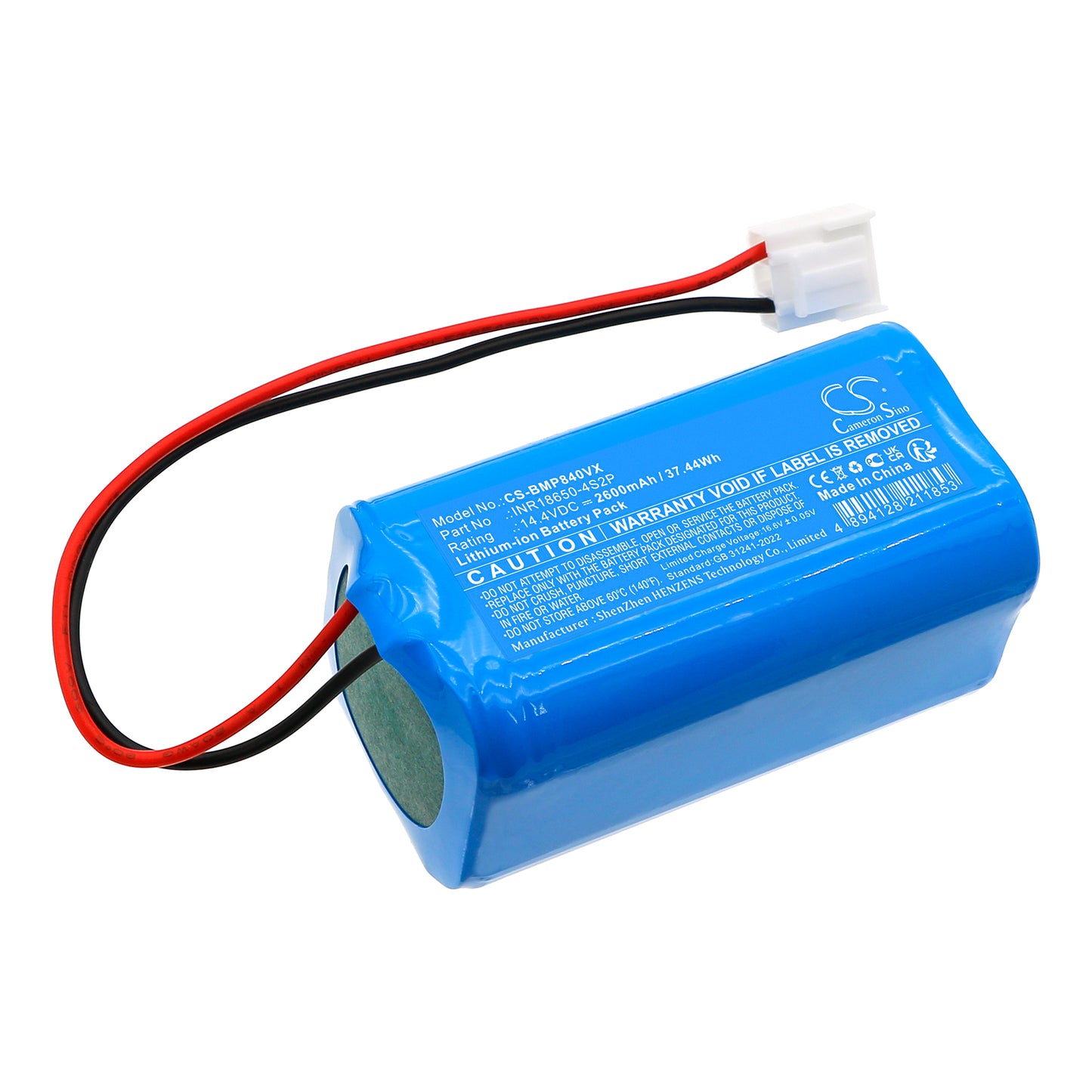 CS-BMP840VX Replacement Battery – Compatible with MOP8100, MOP8400