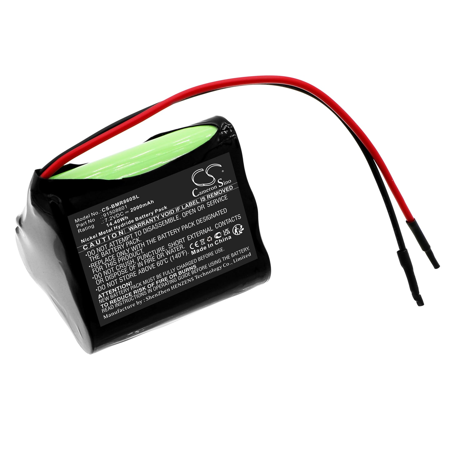 CS-BMR860SL Replacement Battery – Compatible with IER MUDline TGS