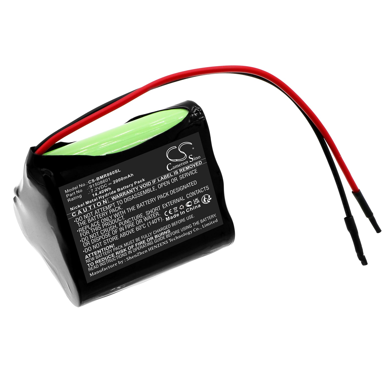 CS-BMR860SL Replacement Battery – Compatible with IER MUDline TGS