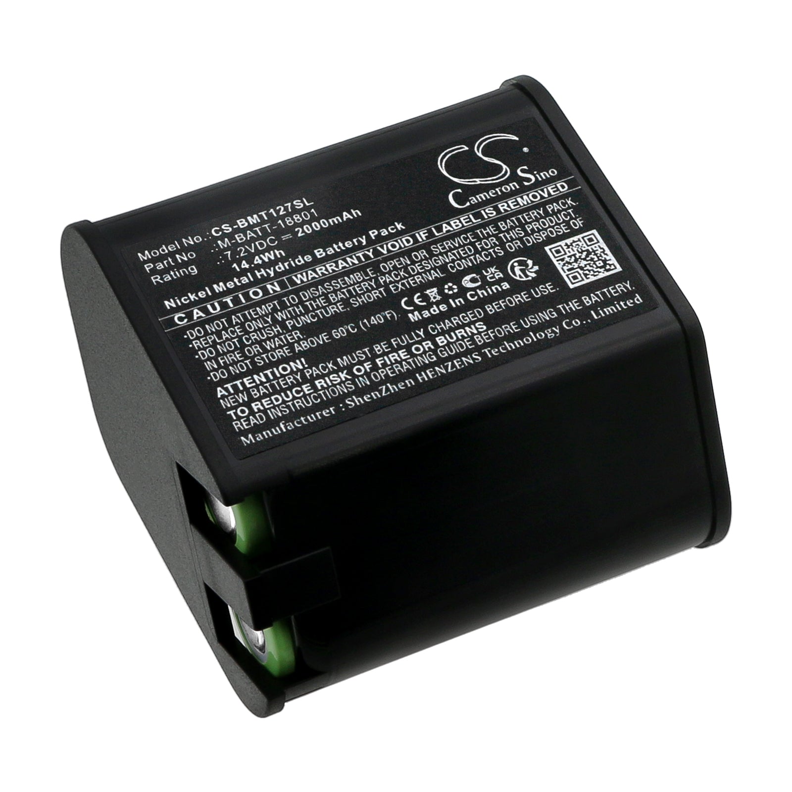 CS-BMT127SL Replacement Battery – Compatible with TLS PC Link, TLS PC Link Thermal Labeling S