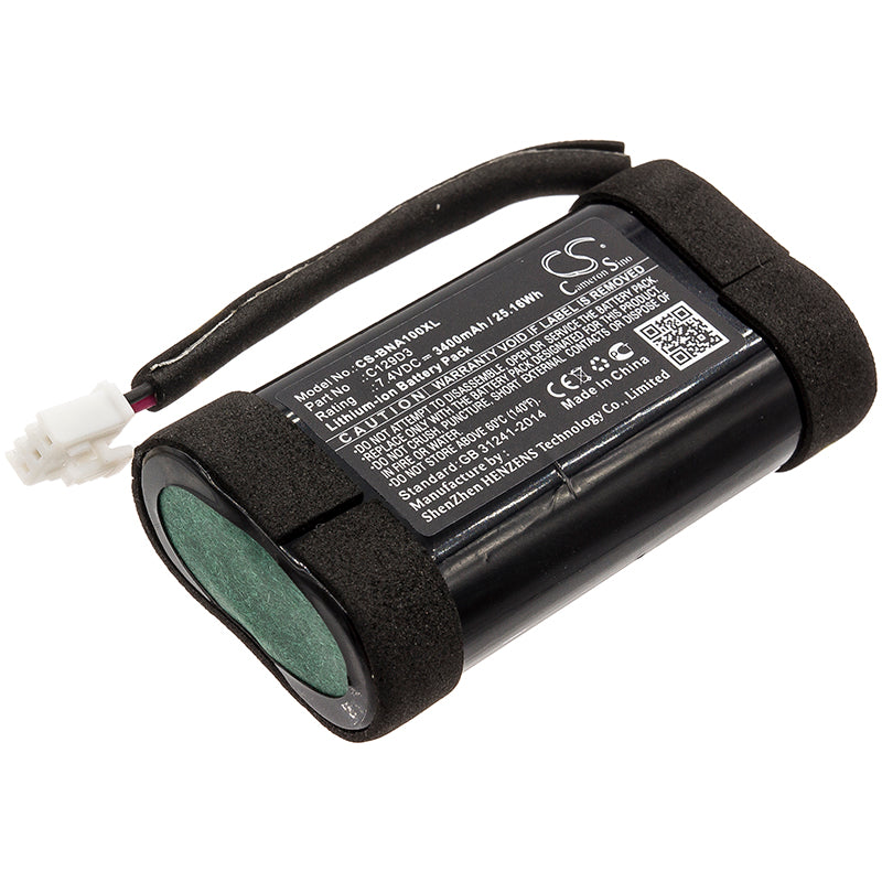 7.4V 3400mAh/25.16Wh Li-ion Speaker Battery for Bang & Olufsen
