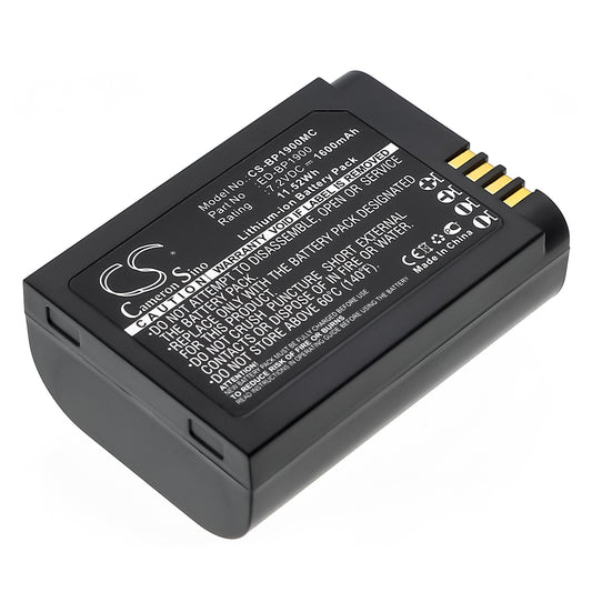 7.2V 1600mAh/11.52Wh Li-ion Camera Battery for Samsung