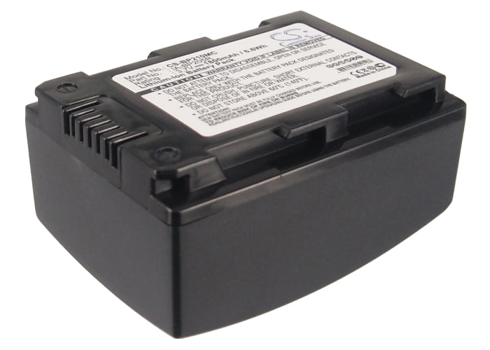 3.7V 1800mAh/6.6Wh Li-ion Camera Battery for Samsung