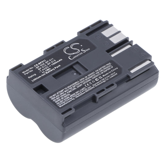 7.4V 1500mAh Li-ion Camera Battery for Canon