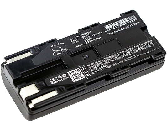 7.4V 800mAh/5.92Wh Li-ion Camera Battery for Canon