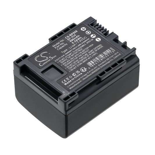 7.4V 890mAh Li-ion Camera Battery for Canon