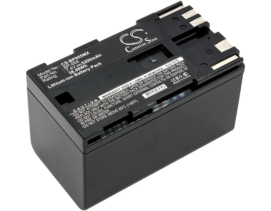 7.4V 5200mAh/38.48Wh Li-ion Camera Battery for Canon