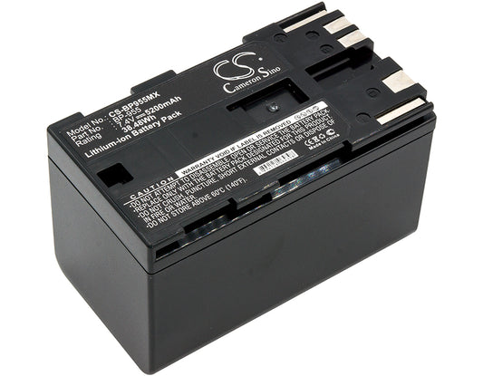 7.4V 5200mAh/38.48Wh Li-ion Camera Battery for Canon