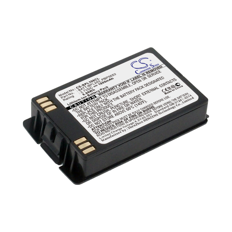 3.7V 1800mAh/6.66Wh Li-ion Cordless Phone Battery for Spectralink
