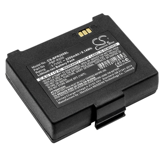 3.7V 2200mAh/8.14Wh Li-ion Printer Battery for Bixolon