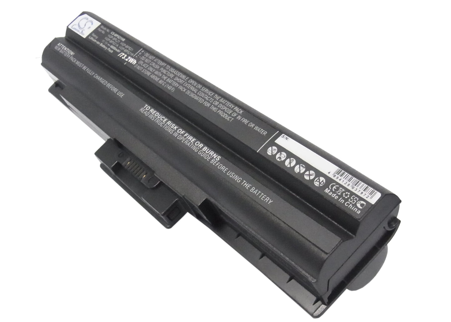 11.1V 6600mAh/73.26Wh Li-ion Notebook/Laptop Battery for Sony