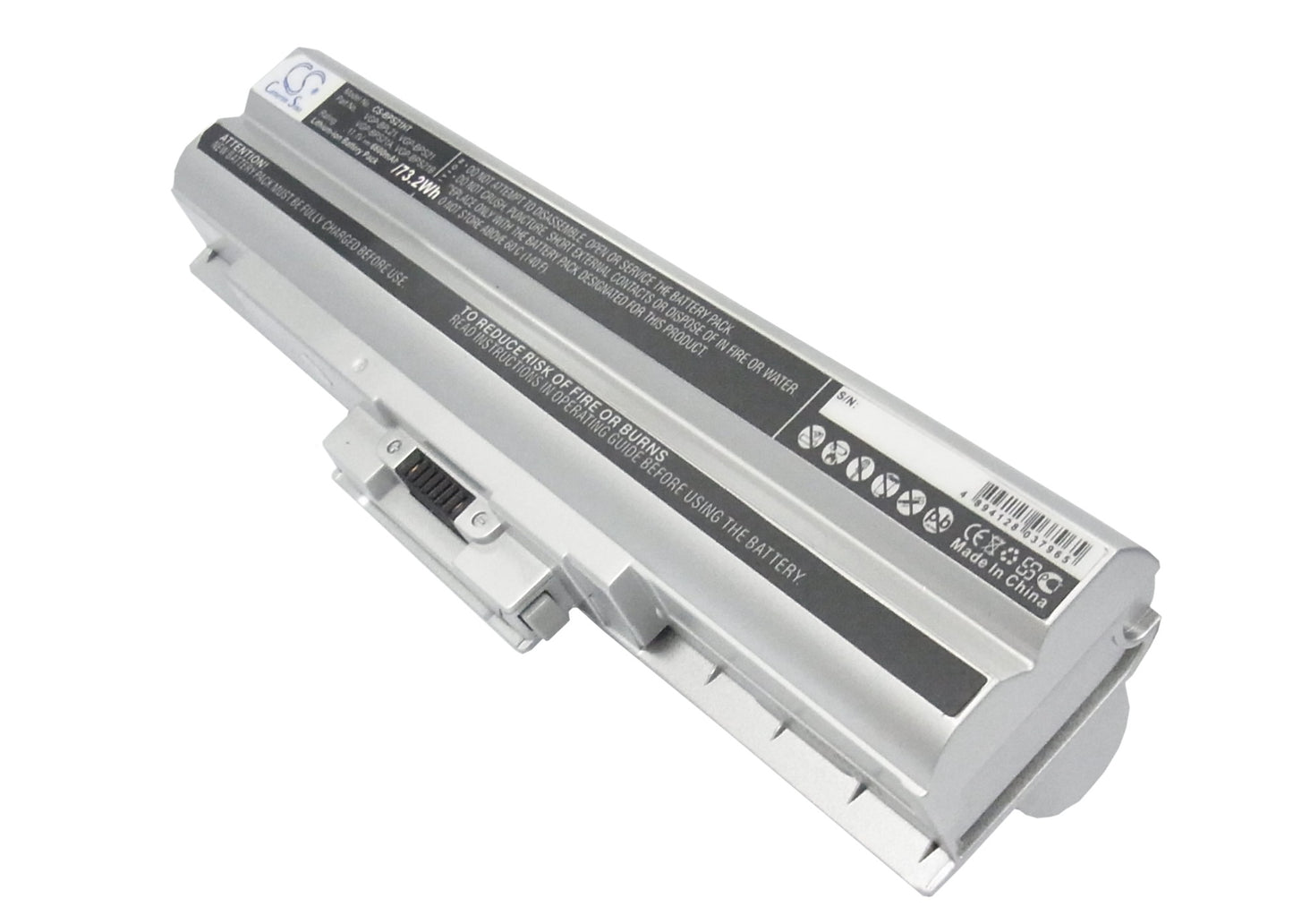 11.1V 6600mAh/73.26Wh Li-ion Notebook/Laptop Battery for Sony