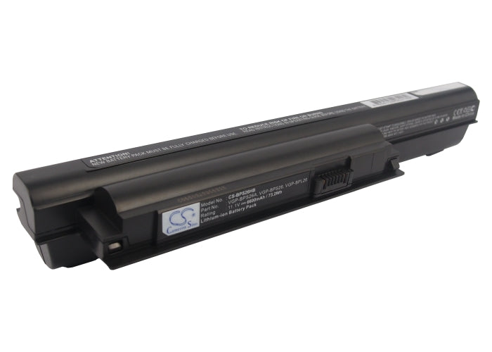 11.1V 6600mAh/73.3Wh Li-ion Notebook/Laptop Battery for Sony