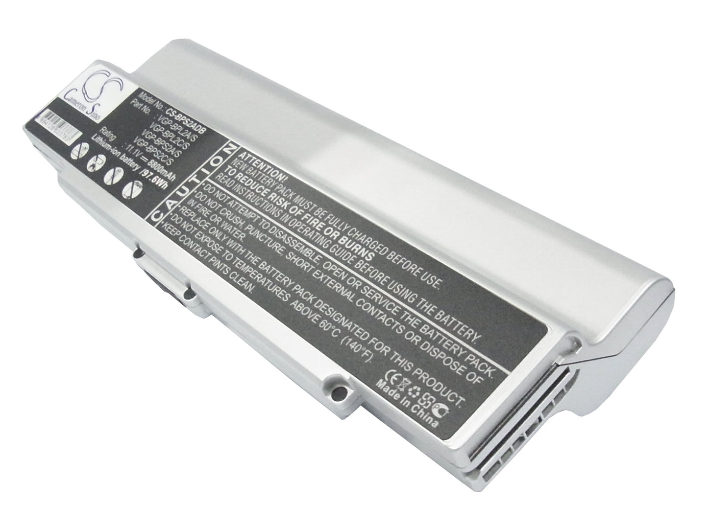 11.1V 8800mAh Li-ion Notebook/Laptop Battery for Sony