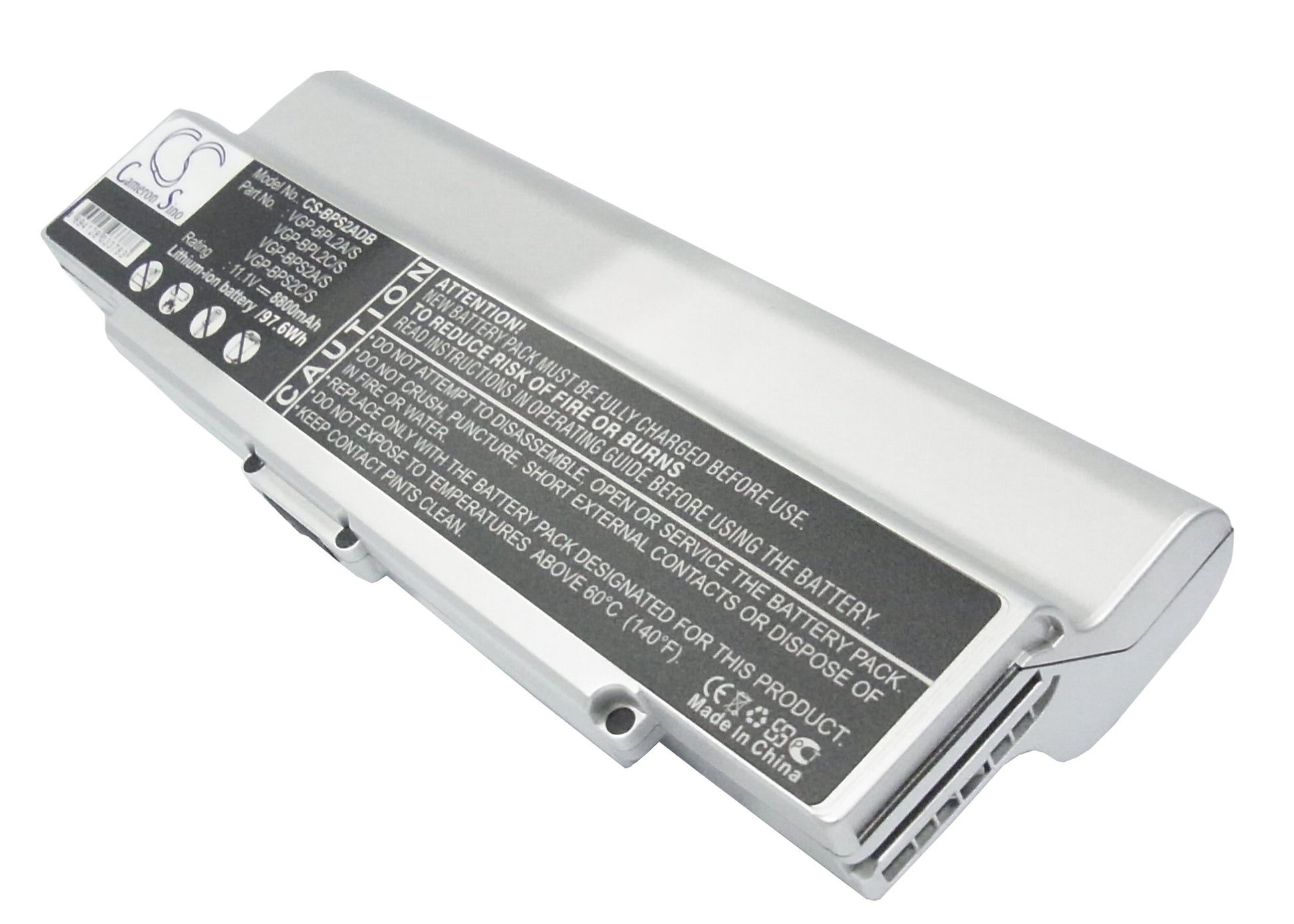 11.1V 8800mAh Li-ion Notebook/Laptop Battery for Sony
