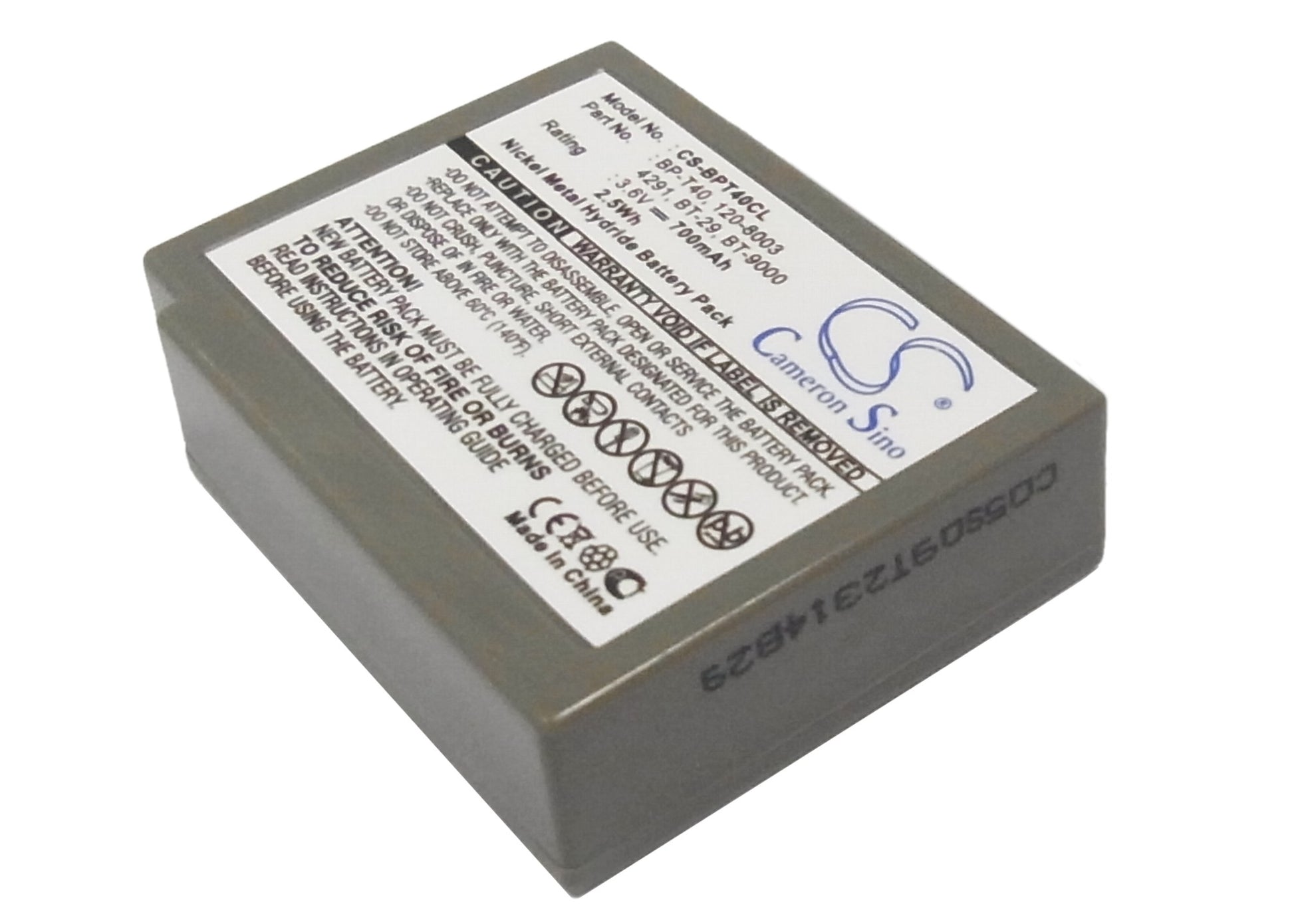 3.6V 700mAh Ni-MH Cordless Phone Battery for INTER-TEL