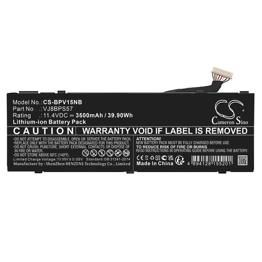 CS-BPV15NB Replacement Battery – Compatible with VAIO S15 2019