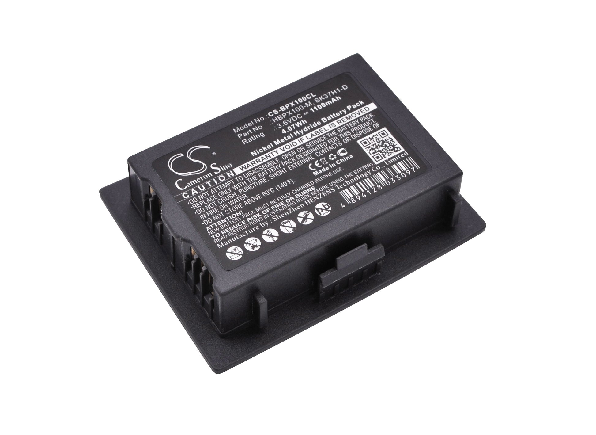 3.6V 1100mAh/3.96Wh Ni-MH Cordless Phone Battery for Spectralink