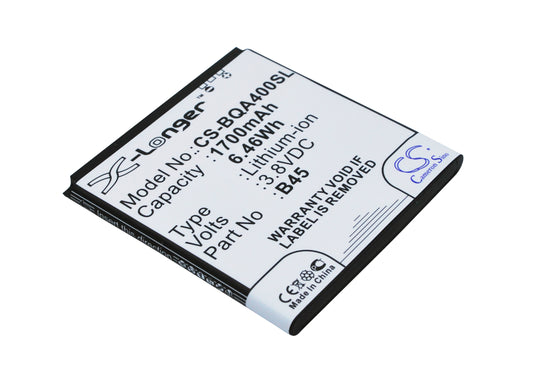 3.8V 1700mAh/6.46Wh Li-Polymer Mobile/SmartPhone Battery for Malata