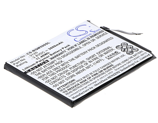3.8V 3000mAh/11.40Wh Li-Polymer Mobile/SmartPhone Battery for BQ