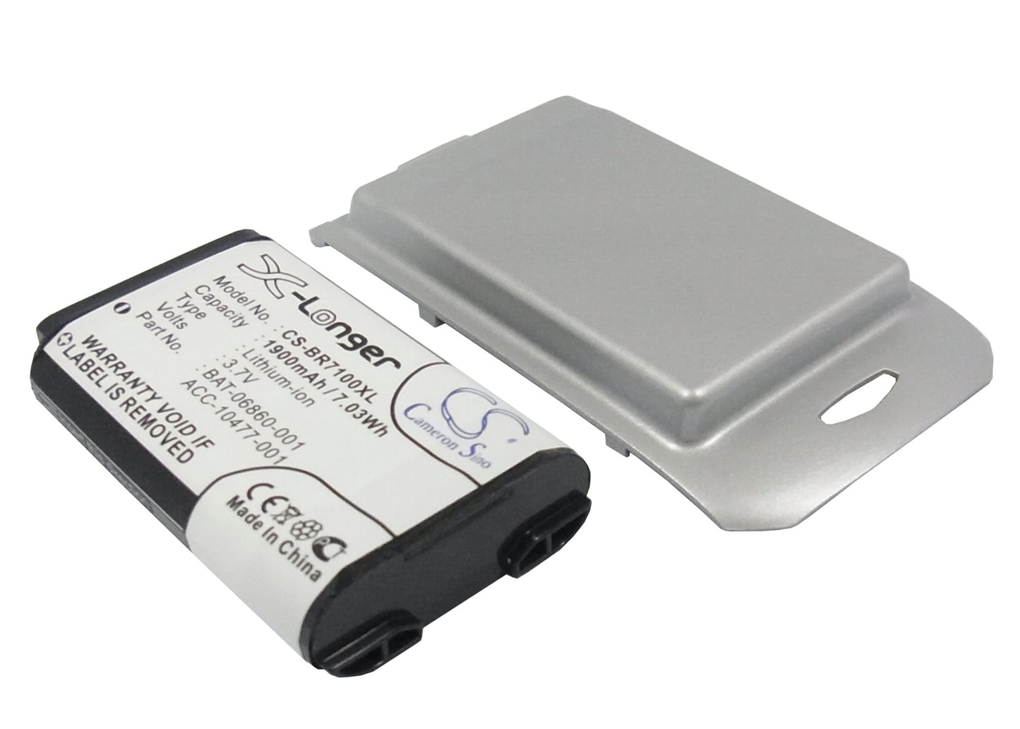 3.7V 1900mAh/7.03Wh Li-ion Mobile/SmartPhone Battery for Blackberry