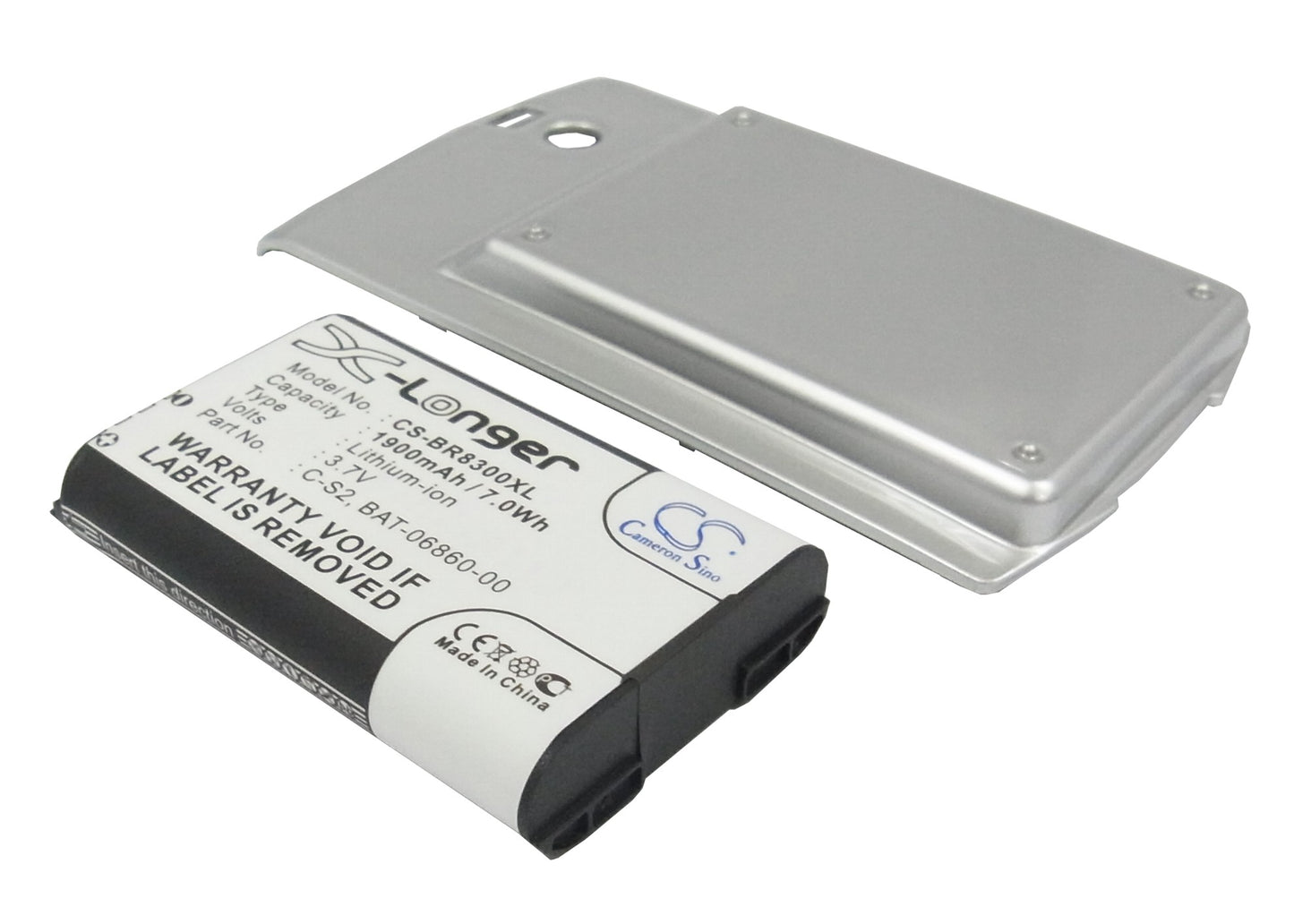 3.7V 1900mAh/7.0Wh Li-ion Mobile/SmartPhone Battery for Blackberry