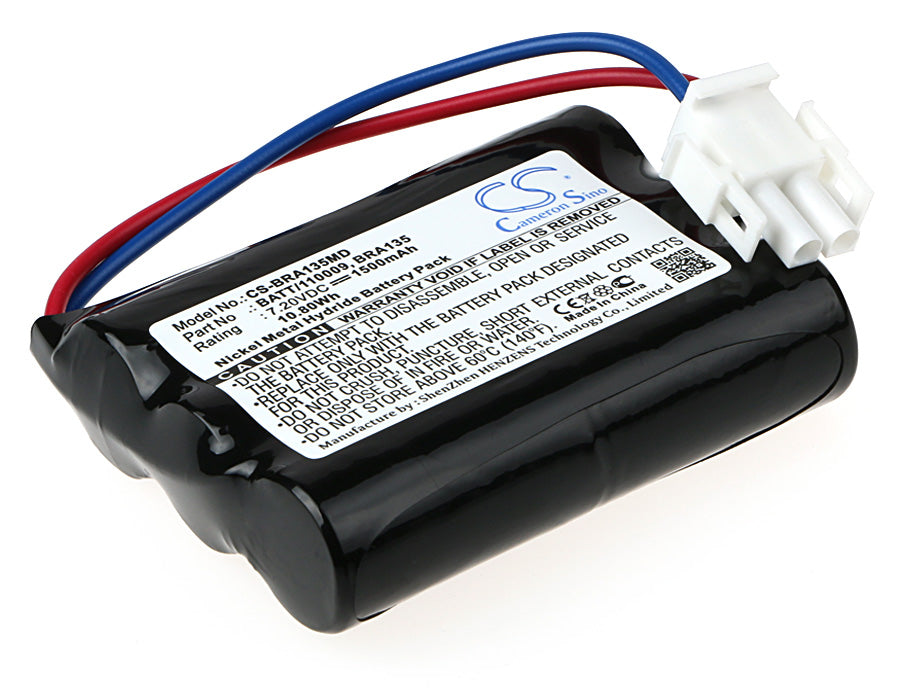 7.2V 1500mAh/10.80Wh Ni-MH Medical Battery for Braun