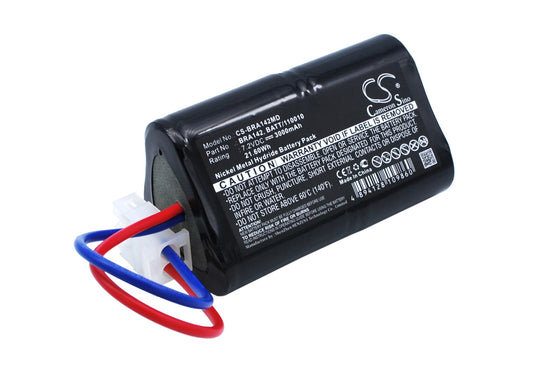 7.2V 3000mAh/21.60Wh Ni-MH Medical Battery for Braun