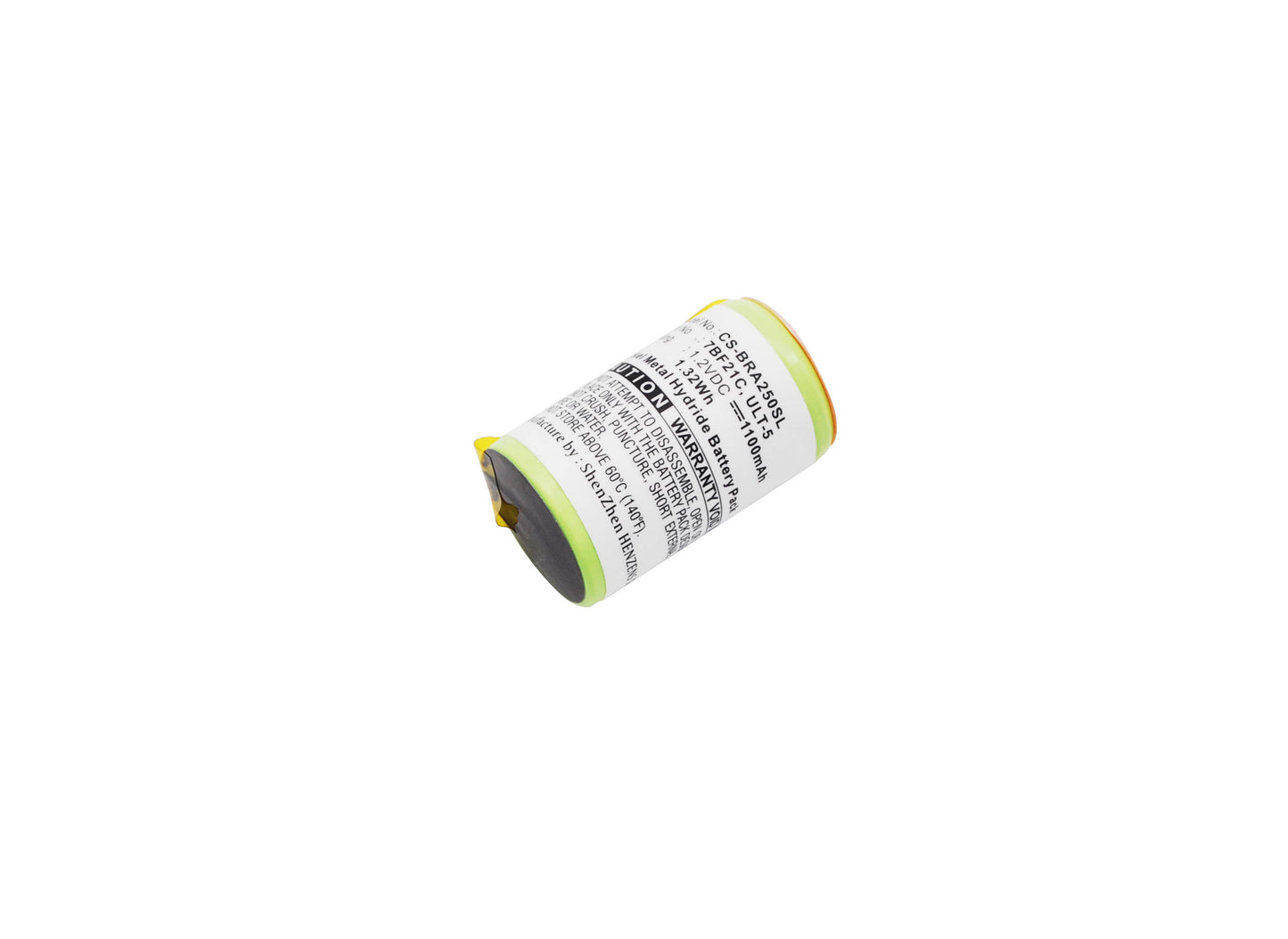 1.2V 1100mAh/1.32Wh Ni-MH Shaver Battery for Braun
