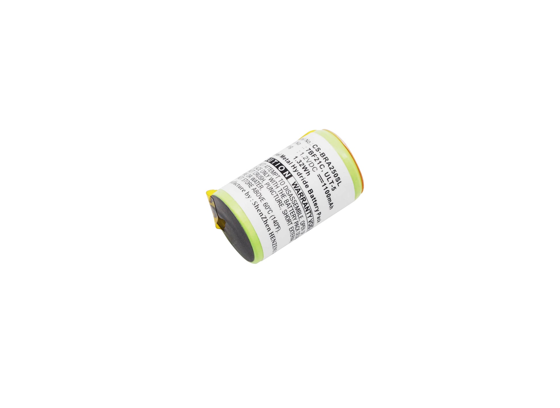 1.2V 1100mAh/1.32Wh Ni-MH Shaver Battery for Braun