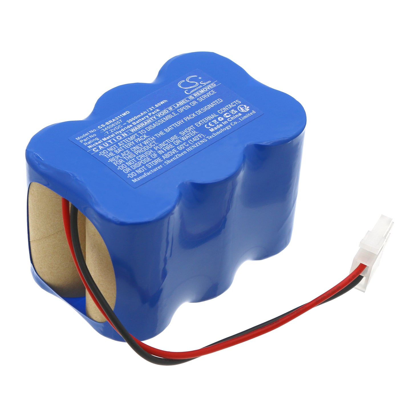 CS-BRA311MD Replacement Battery – Compatible with Pousse Seringue Perfusor FM Se, Syringe Pump Perfusor FM Serin