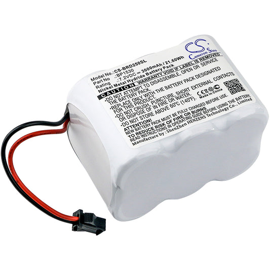 7.2V 3000mAh/21.60Wh Ni-MH Equipment/Survey Battery for Horizon