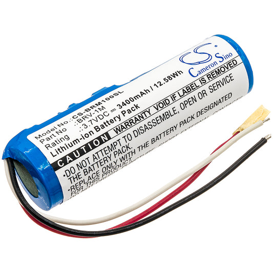 3.7V 3400mAh/12.58Wh Li-ion Speaker Battery for Braven