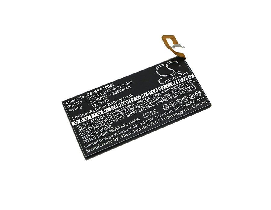 3.85V 3300mAh/12.71Wh Li-Polymer Mobile/SmartPhone Battery for Blackberry