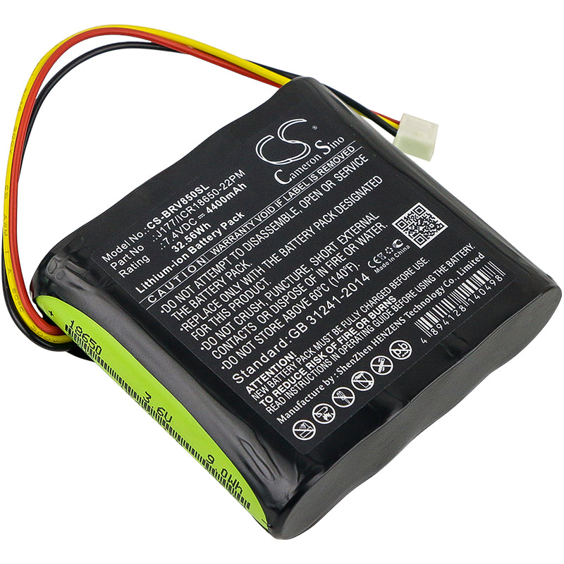 7.4V 4400mAh/32.56Wh Li-ion Speaker Battery for Braven