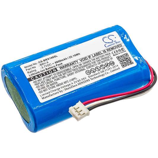 3.7V 6800mAh/25.16Wh Li-ion Speaker Battery for Braven