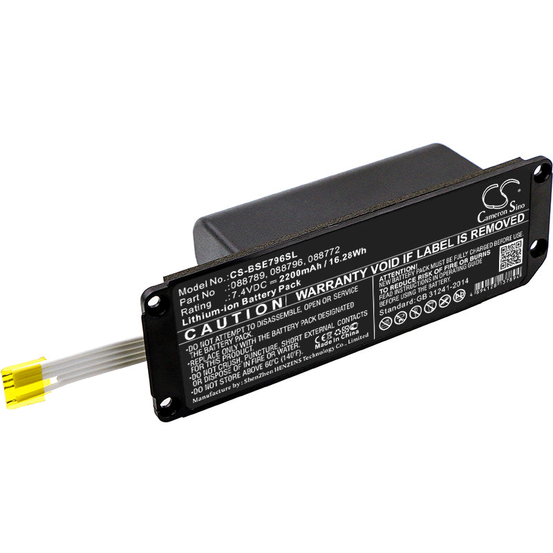 7.4V 2200mAh/16.28Wh Li-ion Speaker Battery for BOSE