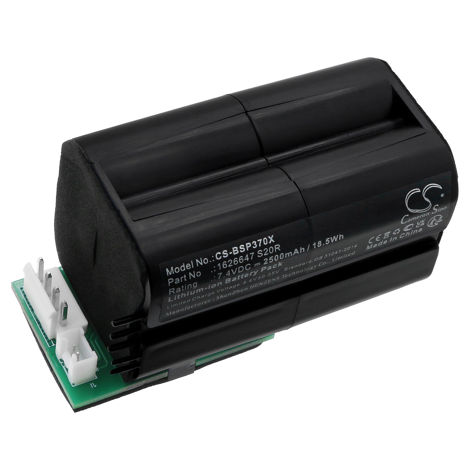 CS-BSP370X Replacement Battery – Compatible with 3180+, 3181+, 3182, 3182+, 3183+, 3706, P3000, P3812, Pet Stain Eraser, Pet Stain Eraser Duo
