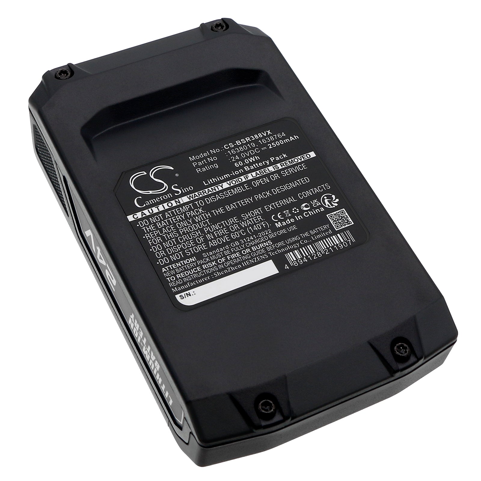 CS-BSR388VX Replacement Battery – Compatible with 3789, 3789U, 3789X, 3797, 3797V, 3797W, Cleanview XR Stick Vacuum