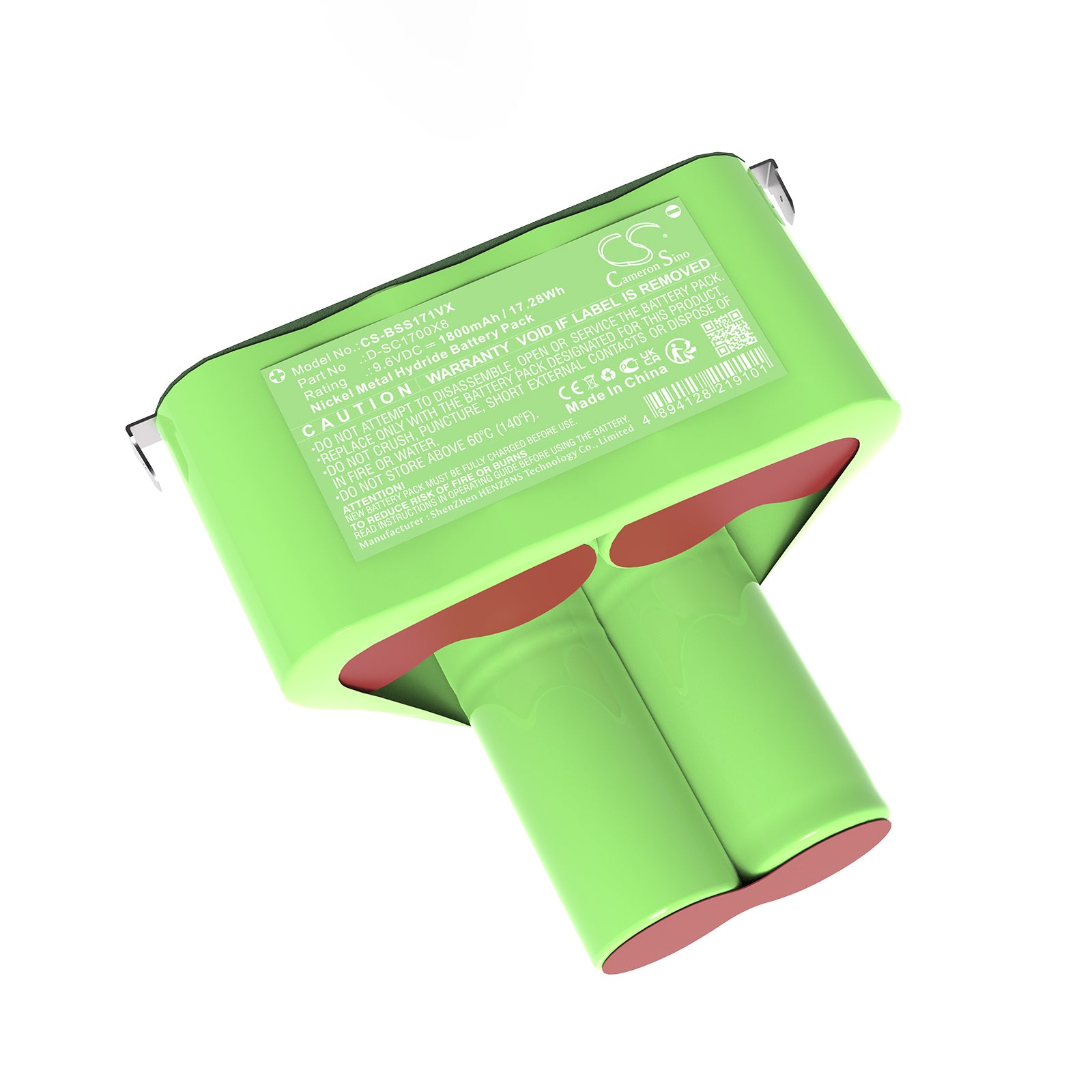 CS-BSS171VX Replacement Battery – Compatible with 1719 Cordless Vacuum Spot, 1719 Stain Cleaner