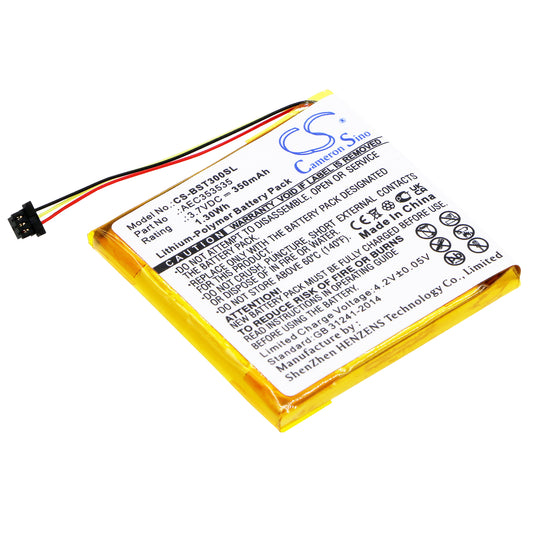 3.7V 350mAh/1.30Wh Li-Polymer Wireless Headset Battery for Beats