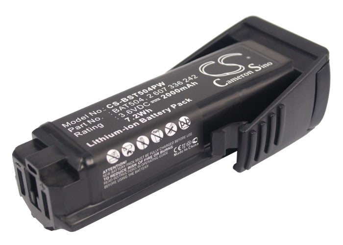 3.6V 2000mAh/7.2Wh Li-ion Power Tools Battery for Bosch