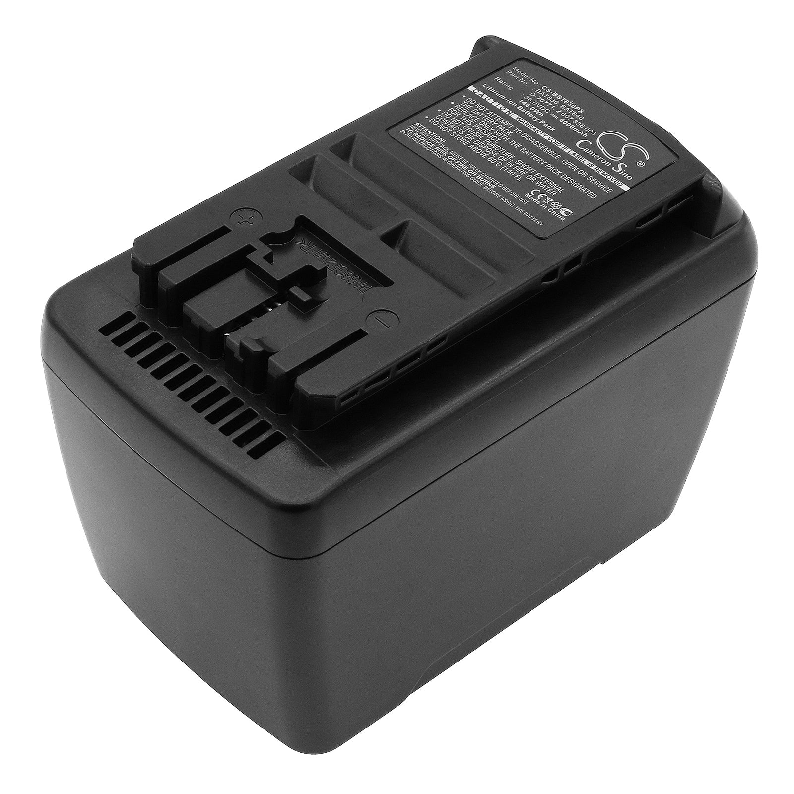 36V 4000mAh/144.00Wh Li-ion Power Tools Battery for Bosch